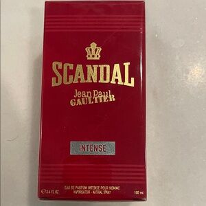 Men Jean Paul Gaultier Scandal Intense Perfume (Brand New) Sealed